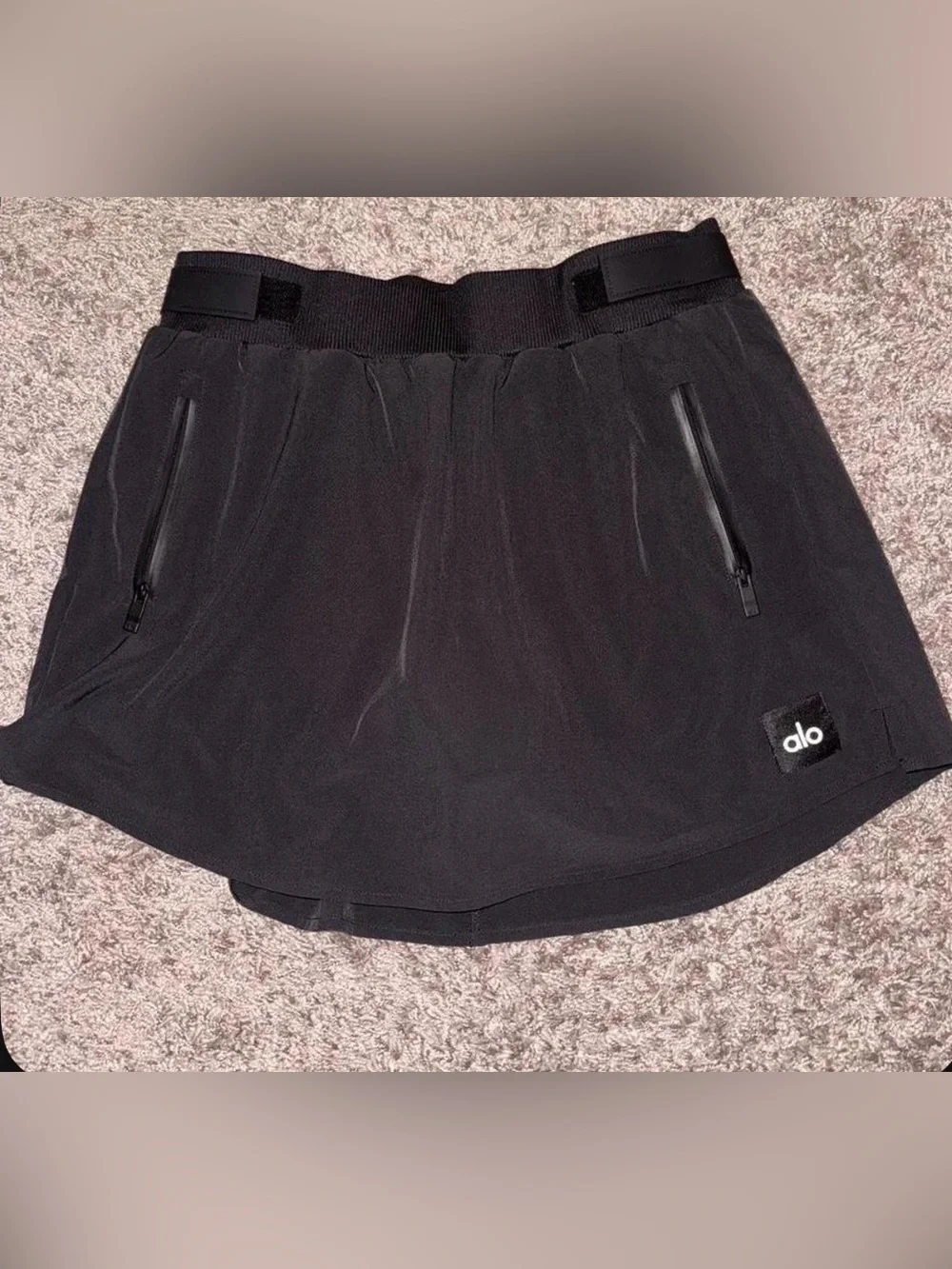 Alo High waisted Elevation fleece lined skirt